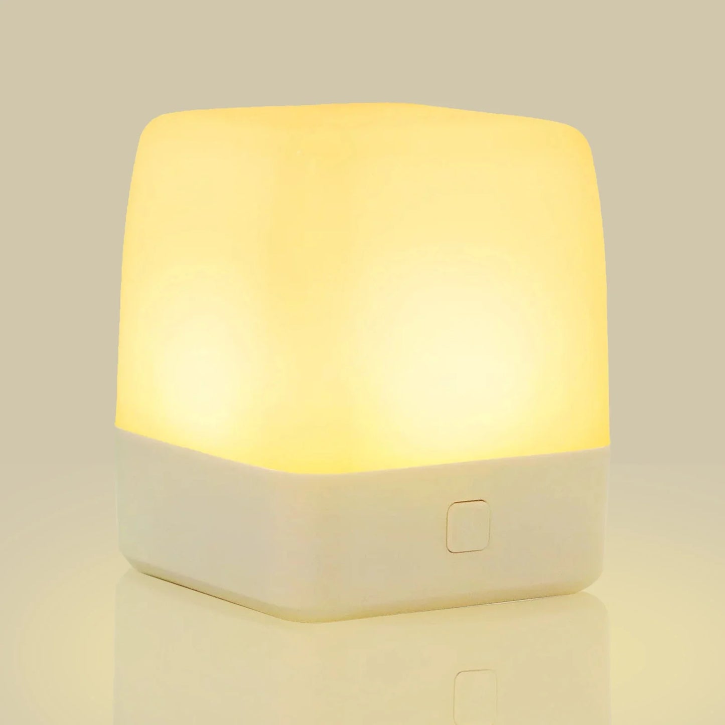 Small Night Light for Kids, Led Dimmable Bedside Lamps Light for Bedroom, Baby, Nursery, Sleeping, 2 Lighting